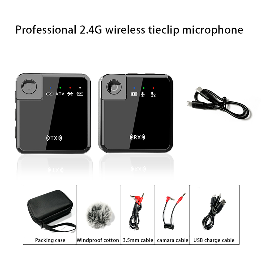 Matcha - 2.4G Wireless Lavalier Microphone Lapel Mic