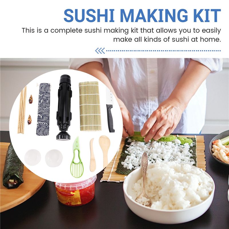 A19F-Sushi Making Kit Japanese - Sushi Making Kit ulasan dan harga