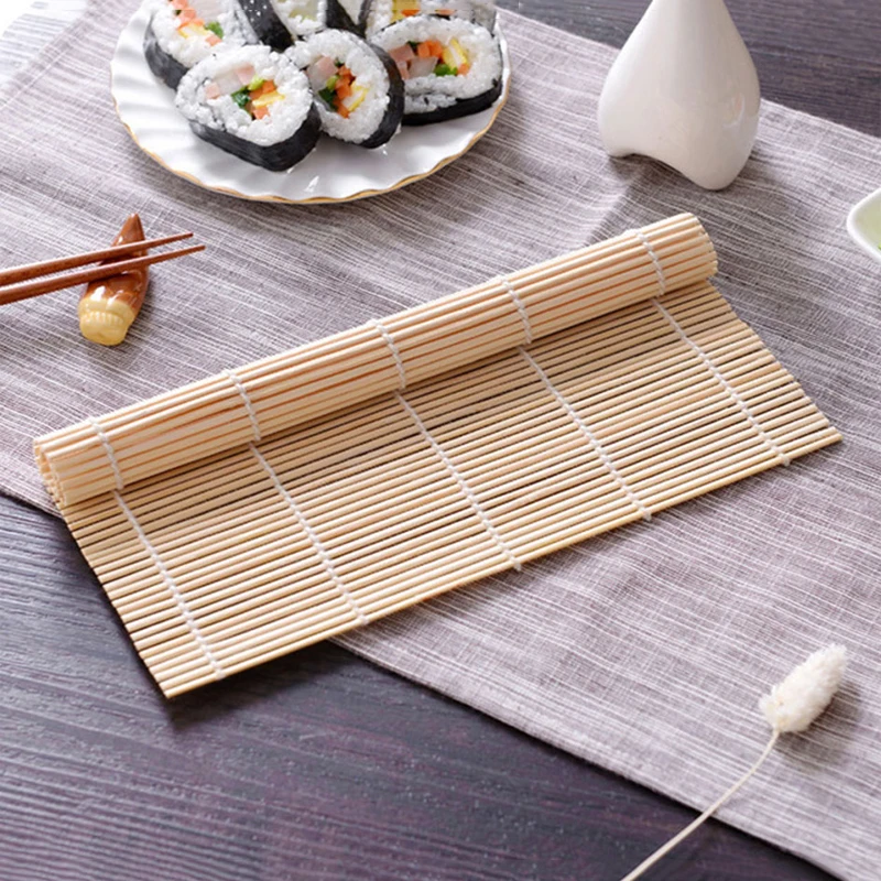 Bamboo Sushi Rolling Mat Non-s - Sushi Making Kit ulasan dan harga