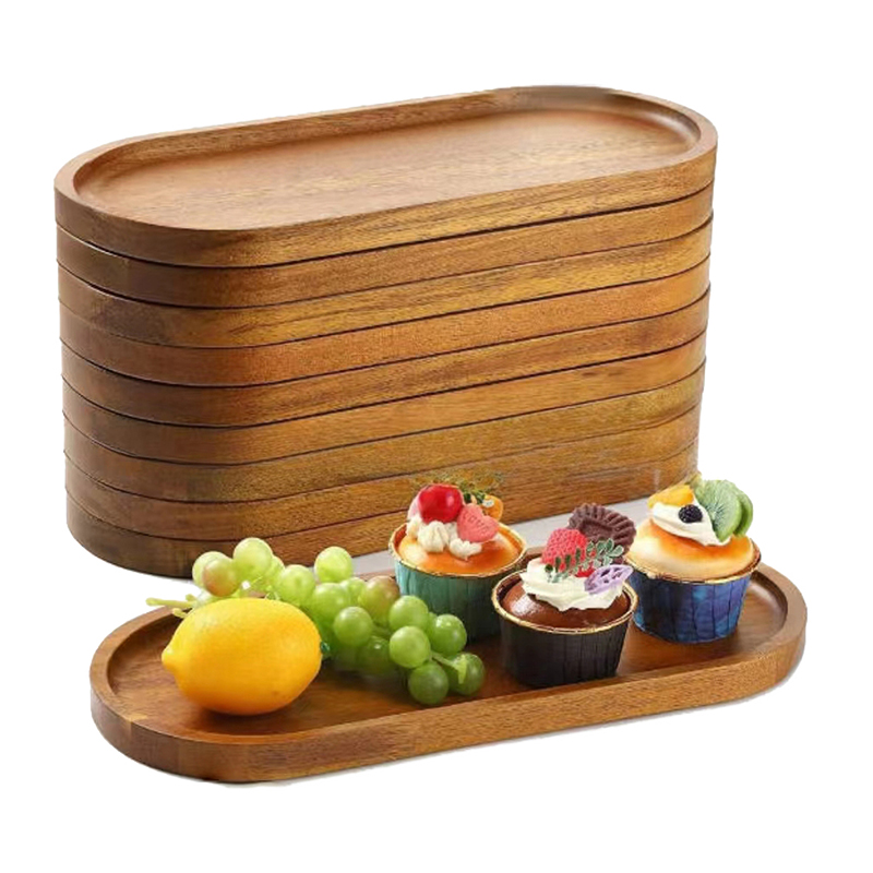 Tableware Solid Wood Food Tray - Japanese Snacks ulasan dan harga