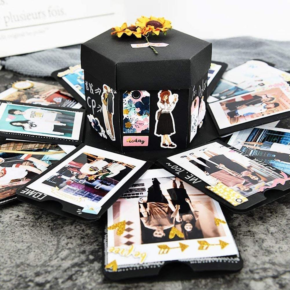 DIY Explosion Photo Album Gift - Japanese Snacks ulasan dan harga