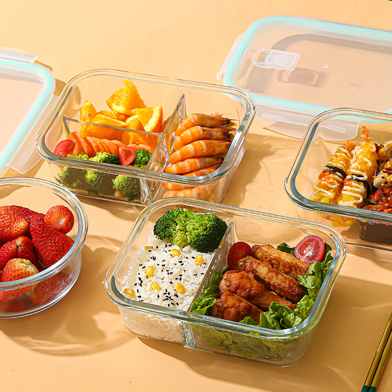 Glass Fresh-Keeping Box high B - Bento Box ulasan dan harga