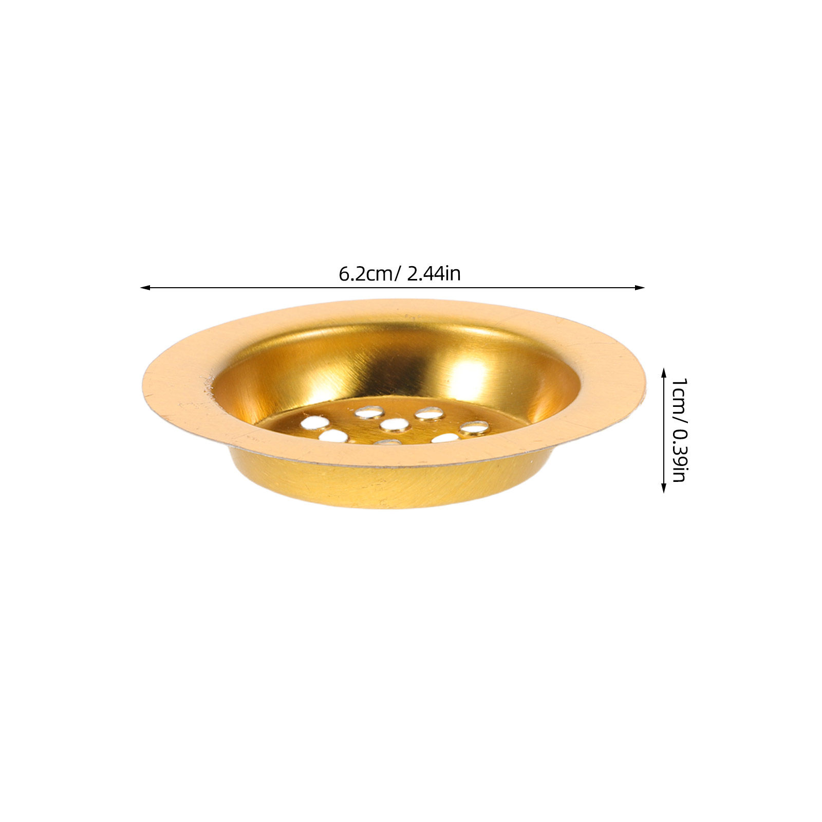 10Pcs Incense Burner Tray Gold - Incense Holder ulasan dan harga