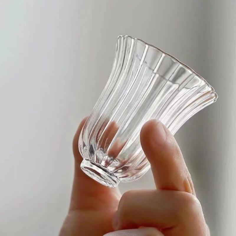50ml Mini Floral Petal Glass T - Japanese Tea ulasan dan harga