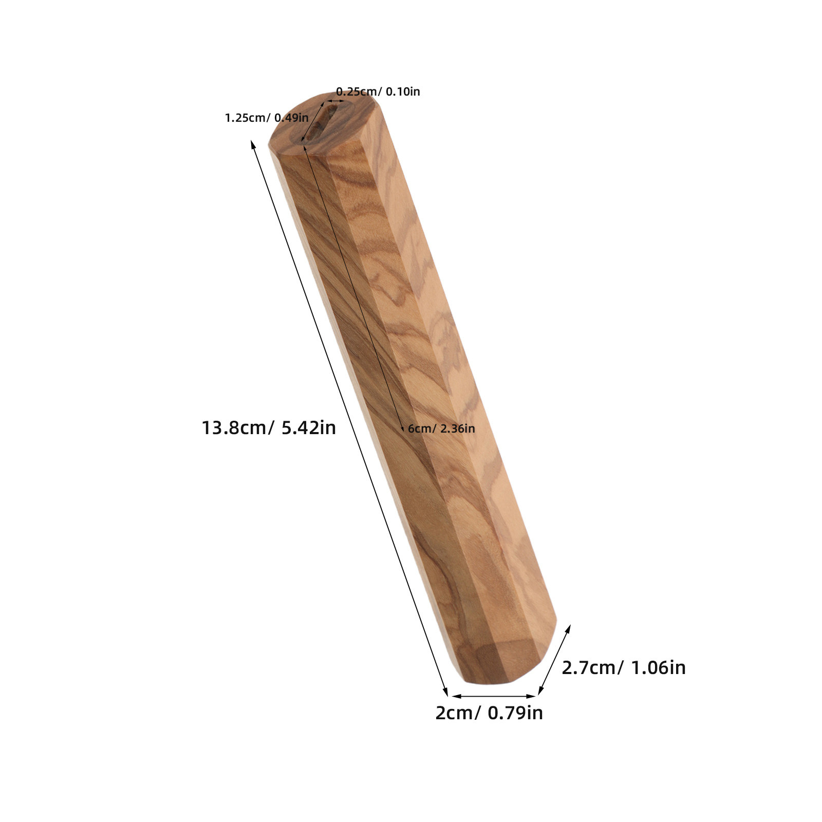 Octagonal Wooden Handle for Ja - Japanese Knife ulasan dan harga